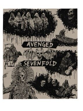Wes Lang x Avenged Sevenfold LIBAD Collection 2.0 Throw Blanket